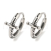 316 Surgical Stainless Steel Hoop Earrings EJEW-D096-14H-AS-1