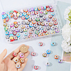 SOFPLATE 120Pcs Resin European Beads FIND-SP0002-05E-3