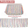 Polyester Fringe Lace Ribbon OCOR-WH0078-269C-2
