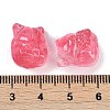 Transparent Spray Paint Glass Beads X1-GLAA-H035-01H-3
