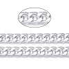 Aluminum Textured Curb Chains CHA-N003-43P-2