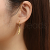 304 Stainless Steel Dangle Hoop Earrings LD6089-1-2