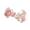 Alloy Enamel Pendants ENAM-P243-A02-3
