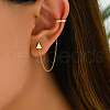 Geometric Triangle 925 Sterling Silver Cuff & Stud Earrings GX0732-5