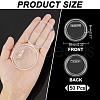 Acrylic Button Pin Badge TACR-WH0021-14B-2