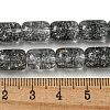 Transparent Crackle Glass Beads Strands X-GLAA-NH0001-04D-4