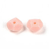 Opaque Acrylic Beads SACR-T017-38B-2