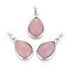 Natural Rhodochrosite Pendants G-L512-C08-1