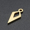 201 Stainless Steel Open Back Bezel Pendants STAS-R111-LA173-6-2