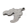 Non-Tarnish 304 Stainless Steel Pendants STAS-C095-05P-2