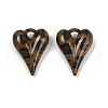 Opaque Resin Cabochons CRES-D304-01B-1