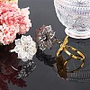 Gorgecraft 12 Pcs 6 Colors Alloy Napkin Rings AJEW-GF0002-70-5