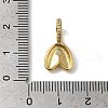 Brass Micro Pave Cubic Zirconia Pendants KK-K345-13A-G-3