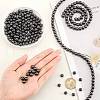ARRICRAFT Non-Magnetic Synthetic Hematite Beads Strands G-AR0002-09-3