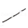 Acrylic & Glass & ABS Plastic Pearl & Alloy & Polymer Clay Pave Rhinestone Beads Strands MAK-T011-08A-1