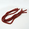 Natural Carnelian Beads Strands G-G338-4mm-02-3