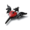 Alloy Enamel Gothic Style Pendants PALLOY-R157-06EB-05A-2