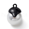 Halloween Spray Painted Alloy Pendants PALLOY-R139-02A-02-2