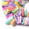 Dyed Natural Trochus Shell Beads Strands SSHEL-C013-09G-3