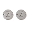 Non-Tarnish 201 Stainless Steel Hollow Flat Round Links FIND-R149-03Z-P-1