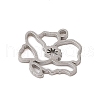 Non-Tarnish 304 Stainless Steel Pendants STAS-S139-06P-09-2