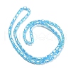 Imitation Jade Glass Beads Strands EGLA-P052-03A-01-2