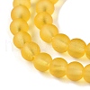 Transparent Glass Bead Strands X-GLAA-S031-4mm-11-3