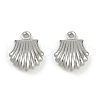 Ocean 304 Stainless Steel Charms STAS-P390-01A-P-1