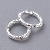 Iron Textured Jump Rings IFIN-D086-01-S-2