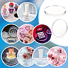 Transparent Glass Display Pedestals AJEW-WH0515-58A-6