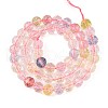 K9 Glass Beads Strands GLAA-N014-8mm-01-2