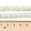 Natural Xiuyan Jade Beads Strands G-Z085-A01-8mm-5