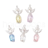 Tulip Acrylic Pendants PALLOY-JF03738-02-1
