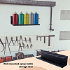 Zinc Alloy Wall Mounted Cylinder Tube Display Rack AJEW-WH0542-049-6