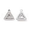 Alloy Crystal Rhinestone Pendants ALRI-H004-08P-1