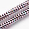 Electroplate Non-magnetic Synthetic Hematite Beads Strands G-I200-04-2