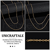 Unicraftale 1Roll 304 Stainless Steel Cable Chains CHS-UN0001-28-4