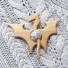 Pterosaur Wood Brooches JEWB-C010-01-5