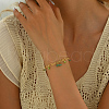 Elegant Vintage Ladies Stainless Steel Chain Bracelets AK4163-1