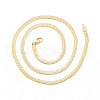 304 Stainless Steel Herringbone Chains Necklace for Men NJEW-N050-A07-4-50G-1