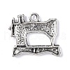 Sewing Machine series Tibetan Style Alloy Pendants TIBEP-E003-01AS-3