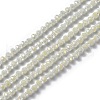 Electroplate Glass Beads Strands EGLA-J147-A-FR04-1