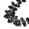 Electroplate Glass Beads Strands EGLA-XCP0001-18-3