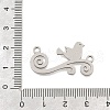 304 Stainless Steel Pendants STAS-S176-15P-3