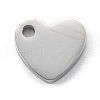 Non-Tarnish 304 Stainless Steel Charms STAS-G251-03P-1