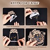 CRASPIRE 2 Styles Waterproof Self Adhesive Stamping Stickers Sets DIY-CP0011-05E-6