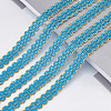 Polyester Filigree Wavy Lace Ribbon SENE-WH0003-32A-3
