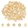 SUPERFINDINGS 100Pcs 5 Style Rack Plating Alloy Beads FIND-FH0005-49-1