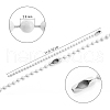 Eco-Friendly Iron Ball Chains with Connectors X-IFIN-F149-A05-3