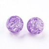 Transparent Crackle Acrylic Beads X-MACR-E025-24-12mm-3